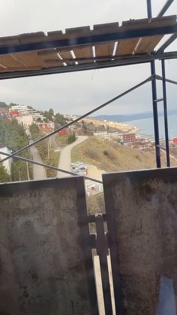 28.01.2025 Апарт-отель "Лайнер", 10 этаж, вид в сторону Судака.