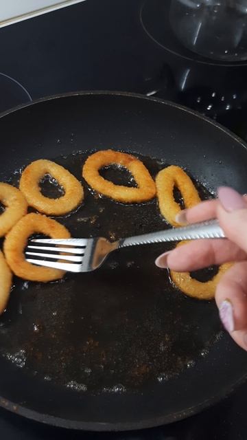 Кольца кальмара в панировке