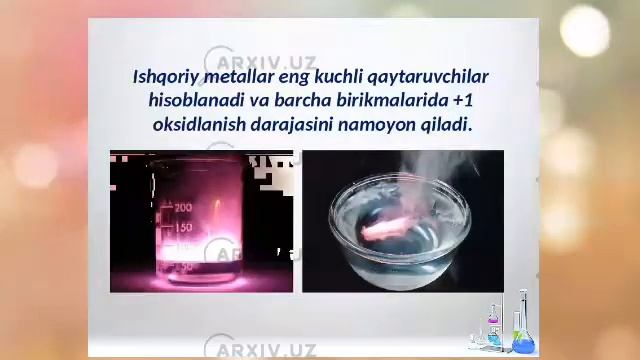 Valentliklar qonuni Metallar va Metalmaslar
