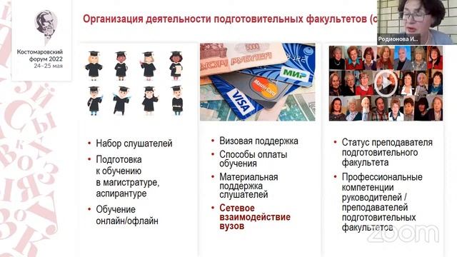 Заседание Рабочей группы по координации работ подготовительных факультетов