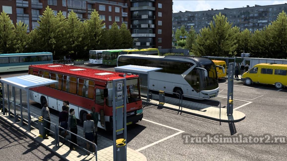 Автобус;Modasa-Zeus-4 ''Краснодар(РФ)-Yenice(Турция)'' Euro Truck Simulator 2