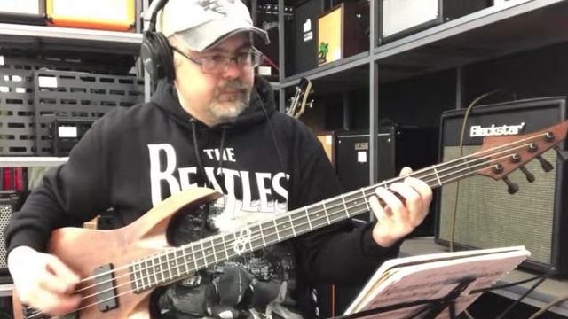 Europa-"The Final Countdown" (bass cover)