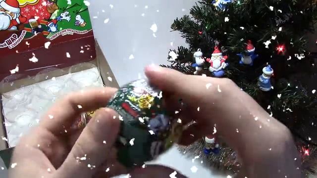 Новогодняя Коллекция 2015, Чупа Чупс шоколадный шар. Chupa Chups Christmas Eggs.
