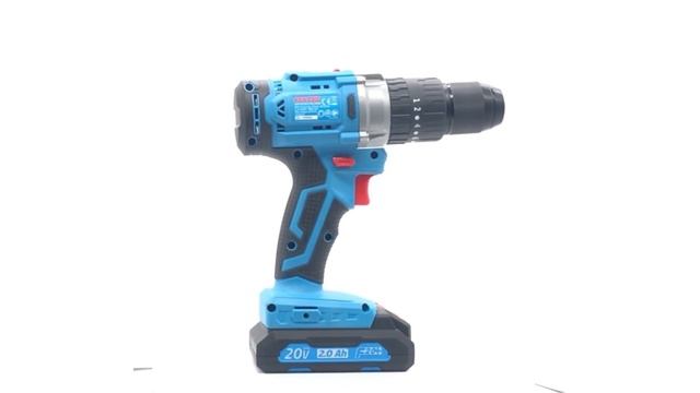 Дрель аккумуляторная Fixtec FCD20FLX, ударная, 20В, 2 аккумулятора (3198835)