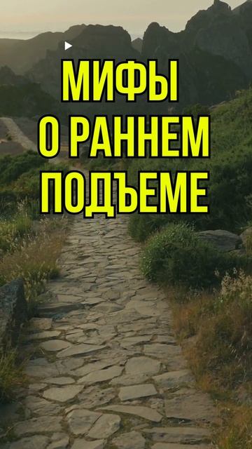 Мифы о раннем подъеме/#Сон #СонныеРитуалы #УлучшениеСна #ЗдоровыйСон #Релаксаци #Здоровье #shorts