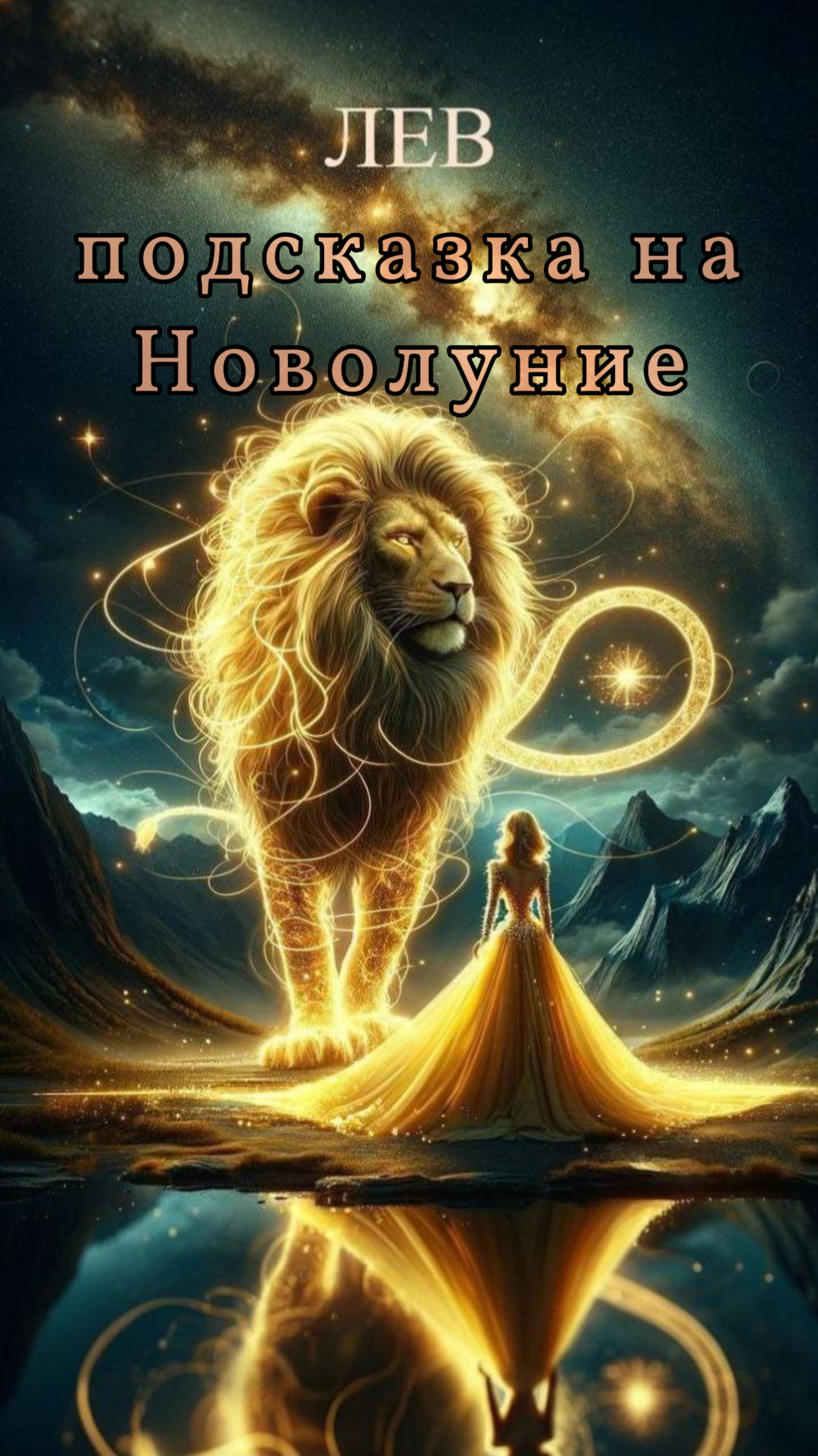 🌑 Лев 🦁 Подсказка на НОВОЛУНИЕ #таро #гадание #таролог #tarot #shorts #новолуние  #лев
