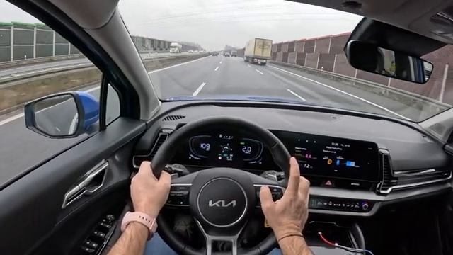 НОВЫЙ 2025 Kia Sportage 16 TGDI hybrid 210 hp POV Test Drive