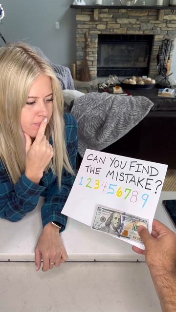 Can You Find The Mistake for $100 🤔 #riddles #puzzle #challenge