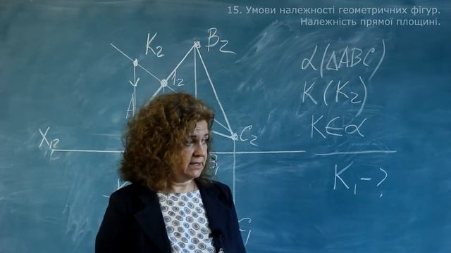 15. Умови належності геометричних фігур.