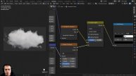 Procedural Cloud Material ☁️ (Blender Tutorial)