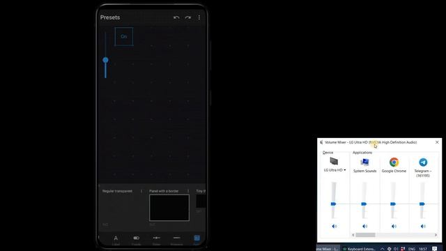 Keyboard Extension - Layout Editor: Creating custom layout to control volume / mute using Autohotkey