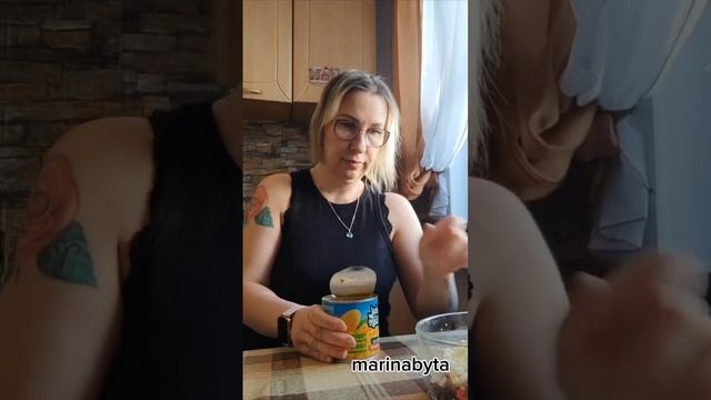 Простой, лёгкий и вкусный салат. #морскаякапуста #крабовыепалочки #быстро #хорошеенастроение #рецепт