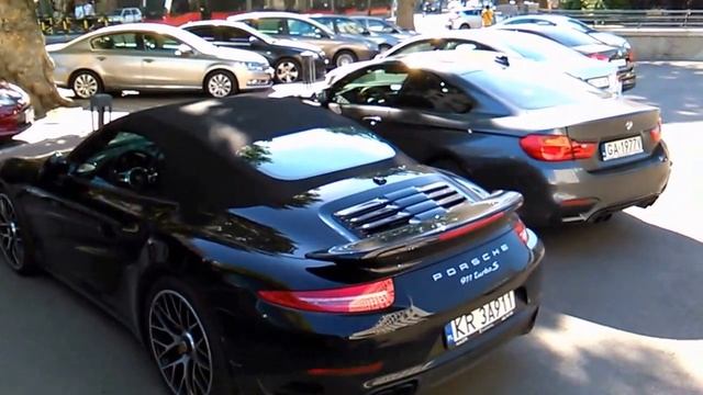 Bmw M4 & Porsche 911 Turbo S in Belgrade