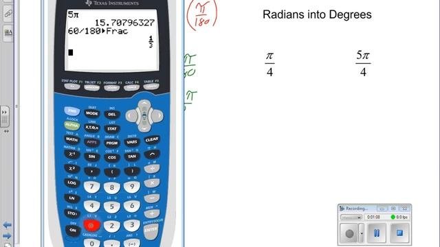 Radian Conversion