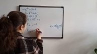 Квадратний тричлен Розклад на множники Ров'язування прикладів Алгеба 8 клас