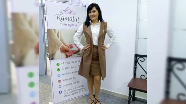 "Kamalat" тігін курсы. Оқушылардың тігіп үйренген киімдері. Курсы кройки и шитья (Алматы).