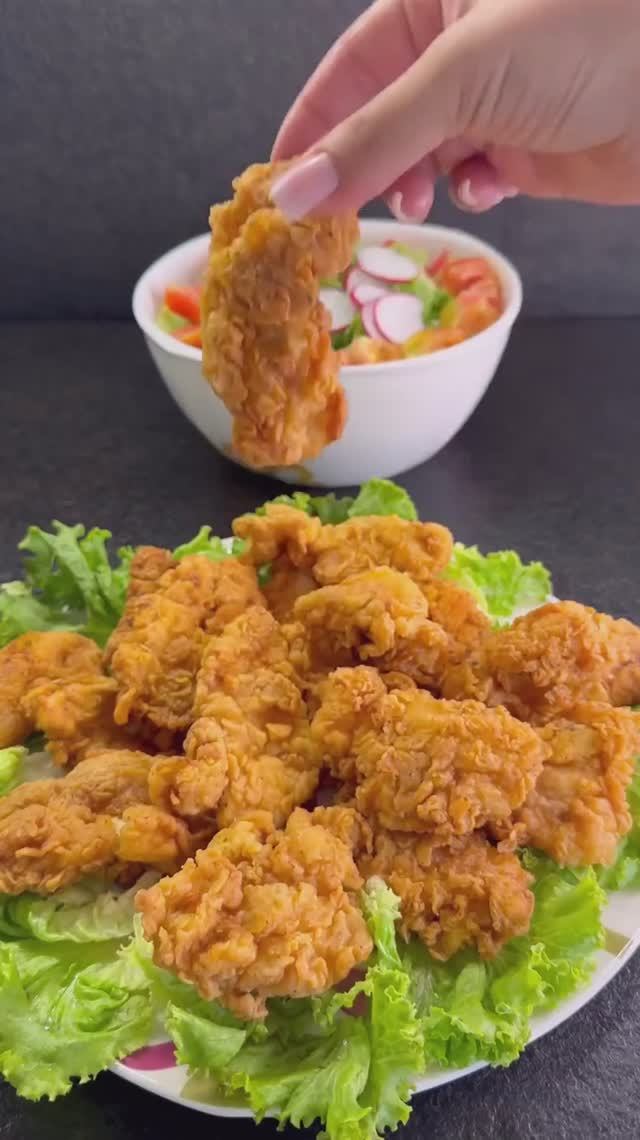 Хрустящая курица KFC дома