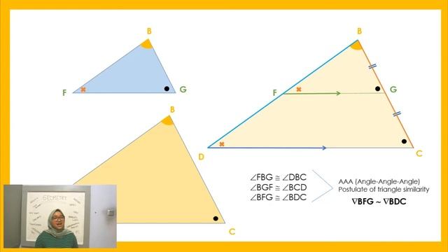 Is Median of A Trapezoid Equal to One-Half the Sum of it Two bases? Let's Prove it!