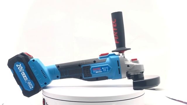 Углошлифмашина аккумуляторная Fixtec FCAG125LFX-4, 20В, 125 мм (3198837)