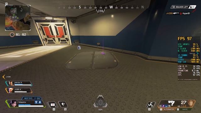 Apex Legends Season 6 - GTX 1050 Ti + i5 9300H | MSI GF63 9RCX