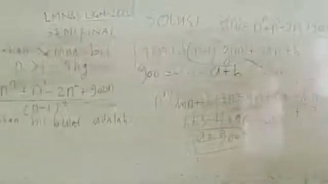 Lmnas 2020 Teorema Sisa