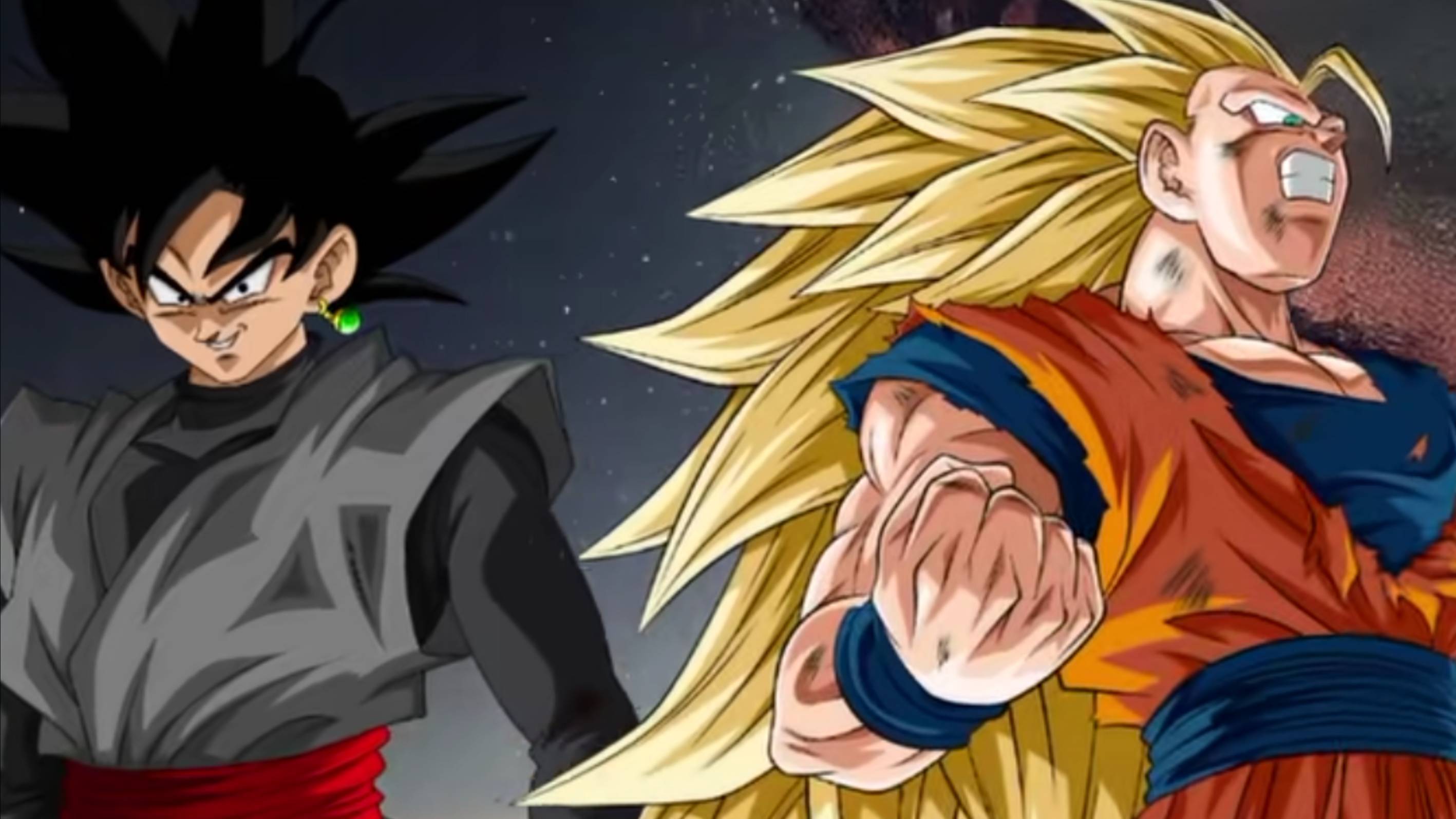 Black vs goku #goku #dbz #bettle #blackgoku #anime #fyp