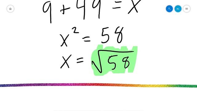 Pythagorean Theorem examples!