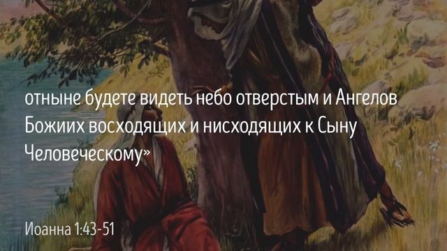 Библейские чтения. Призвание учеников