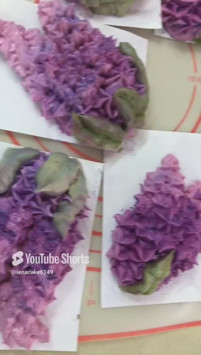 Сирень из зефира#Marshmallow lilacs#shorts