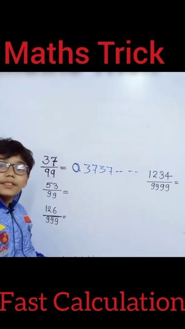 Division trick | How to divide by series of 9 | Fast calculation trick #shorts