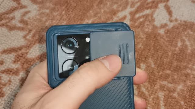 Xiaomi 13t - Чехол от Nillkin - Ремонт шторки для камеры