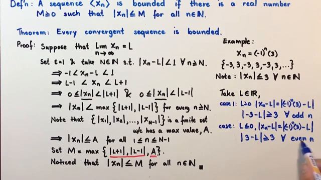 4. REAL ANALYSIS (Lecture 4) BOUNDED SEQUENCE and MONOTONE SEQUENCE THEOREM