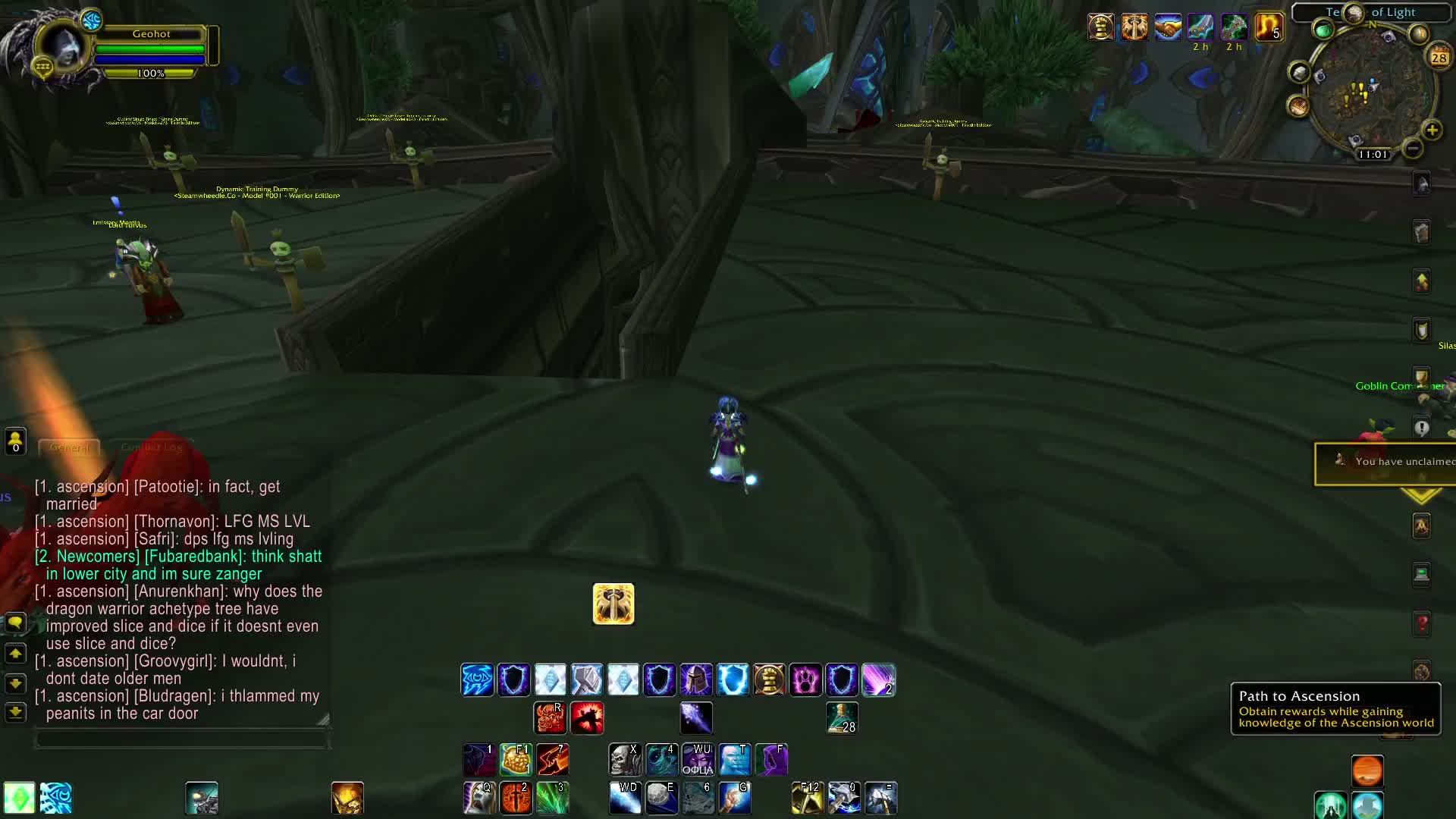 World of Warcraft Ascension mode