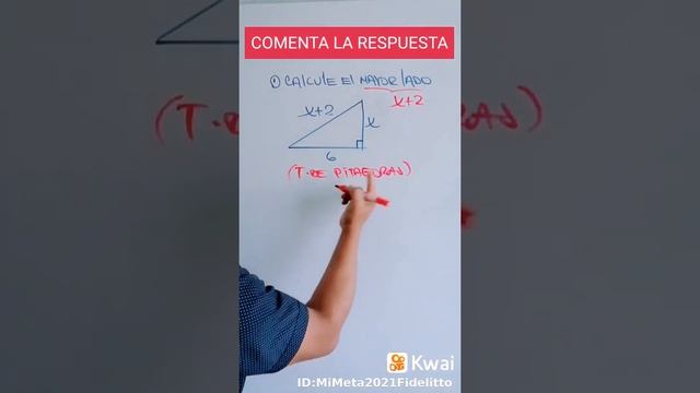 TEOREMA DE PITÁGORAS | #SHORTS