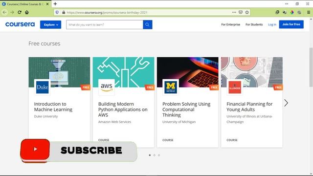 Coursera Free Online Courses With Free Certificates | Limited Time Offer | Get Free Certificate