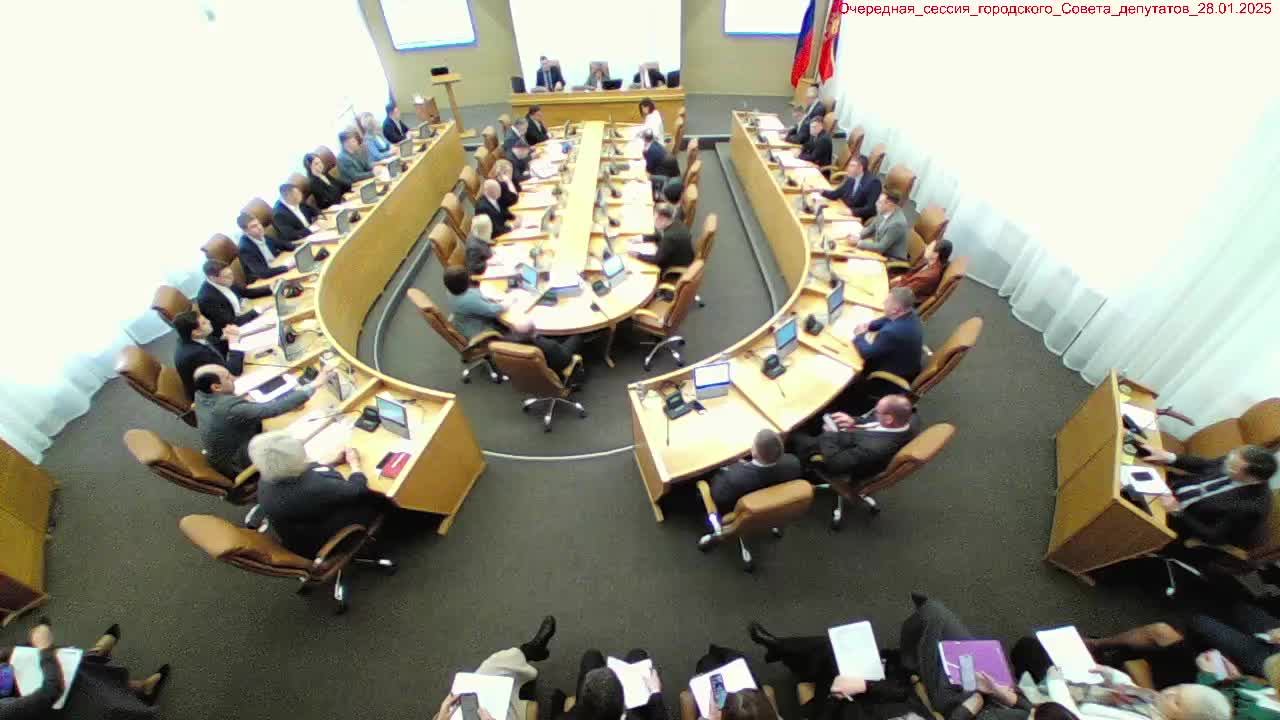 Очередная, восьмая сессия Красноярского городского Совета депутатов