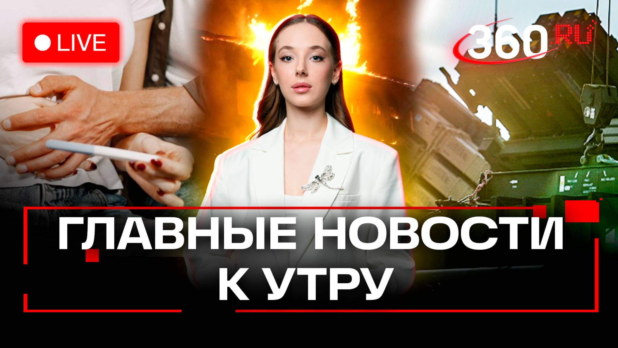 Взрывы на Украине. Железный купол для США. Запрет абортов в частных клиниках. Букреева. Стрим