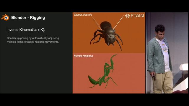 Exploring 5G Effects on Insects through CT-Scanned 3D Models — Blender Conference 2024