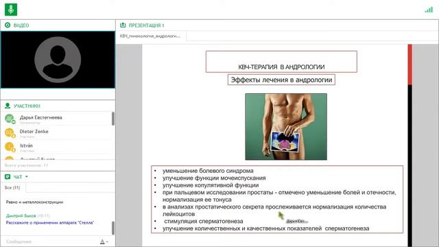 Аппарат СПИНОР (КВЧ терапия) в андрологии и гинекологии