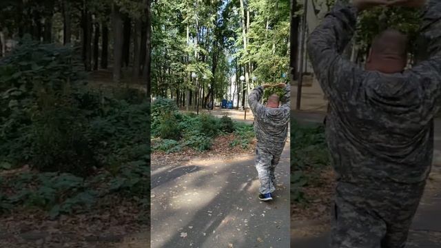 Школа Активного Долголетия: Тренировки на свежем воздухе часть 4