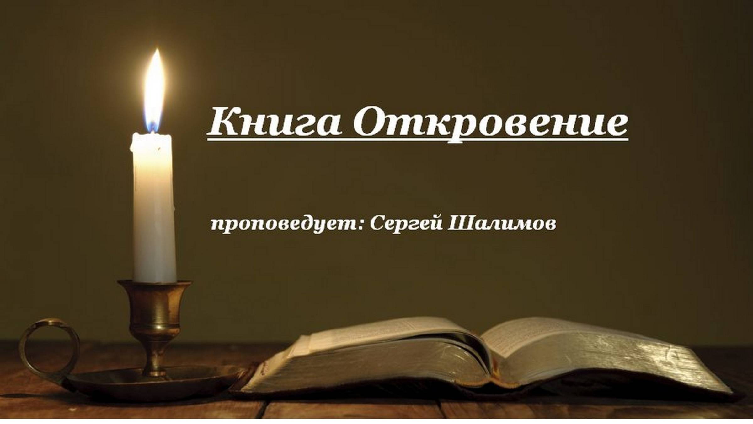 Сергей Шалимов - Победные последователи Христа Откр.14_1-5