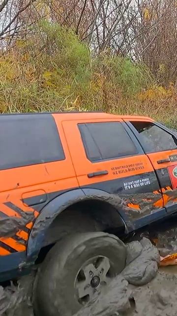 RC Car vs. Autumn MUD!