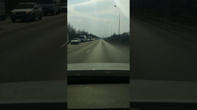 Карантинный пост ГИБДД при въезде в Чебоксары