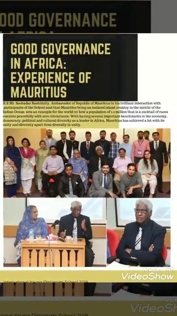 International Young Diplomats School 2019