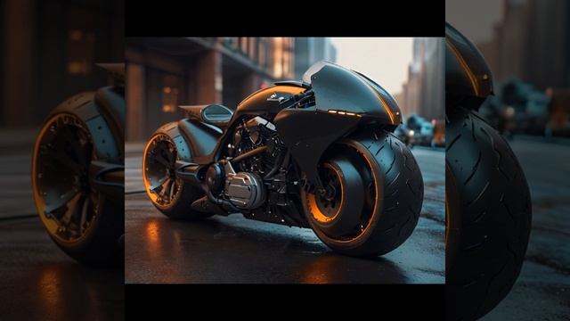 BIKE. motorcycle, scooter, roadster, scrambler, touring, cruiser of the future. Anton Vibe Art. #ai