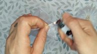 Бантики из органзы.
