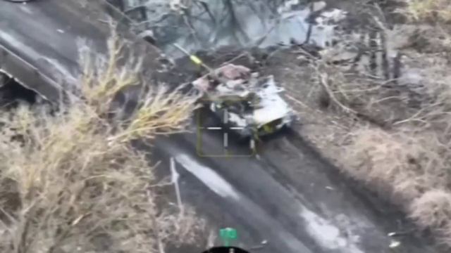 🔥В Курском приграничье десантники ГВ "Север" уночтожили танк "Т-64БВ"украинских фашистов !!!