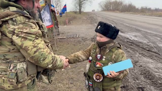 9 - летний Сережа, который живет в одной из прифронтовых деревень Курской области, сегодня получил п