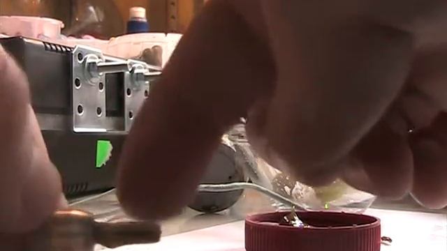 Шлифуем рубиновое кольцо...