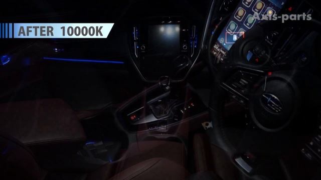 【スバル レヴォーグVN用増設LEDルームランプ】10000Kイメージ動画